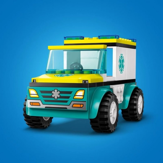 LEGO1 City 60403 Ambulance en Snowboarder
