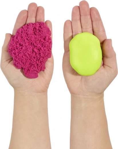 Nooit-uithardende klei en vormbaar zand