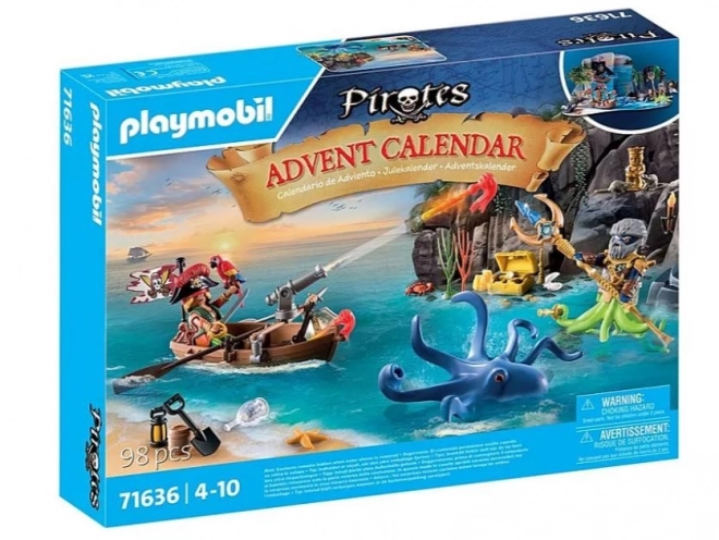 Set van piratenfiguren 71636 Adventskalender piraten