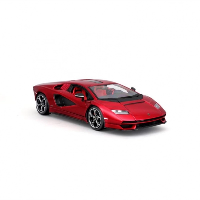 Bburago 1:24 Plus - Lamborghini Countach LPI 800-4 - Rood