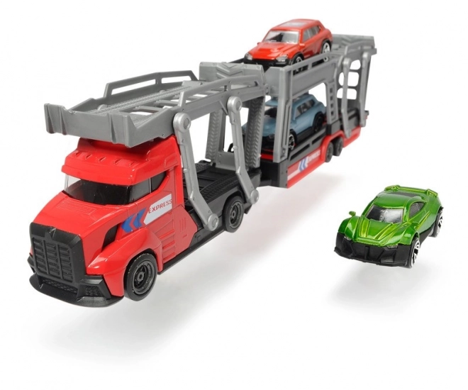 Autotransporter 28 cm + 3 auto's, 2 soorten