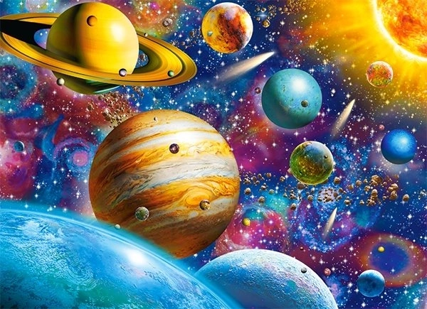 Puzzel Zonnestelsel