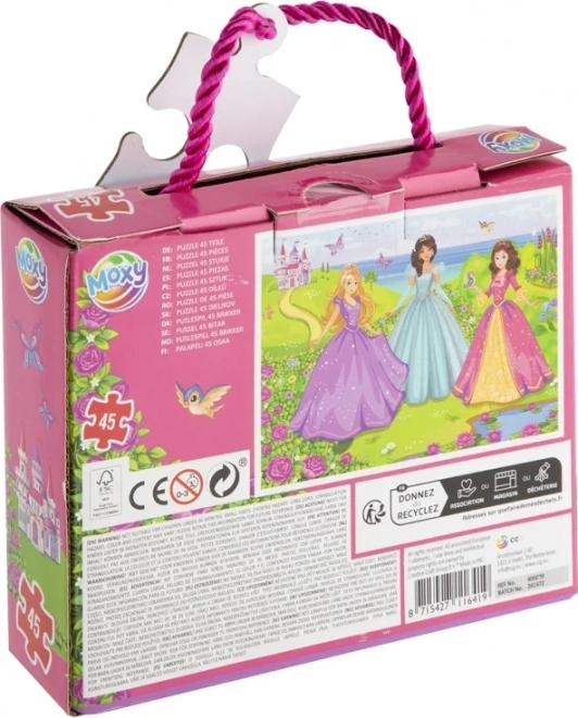 MOXY Puzzel Prinsessen 45 stukjes