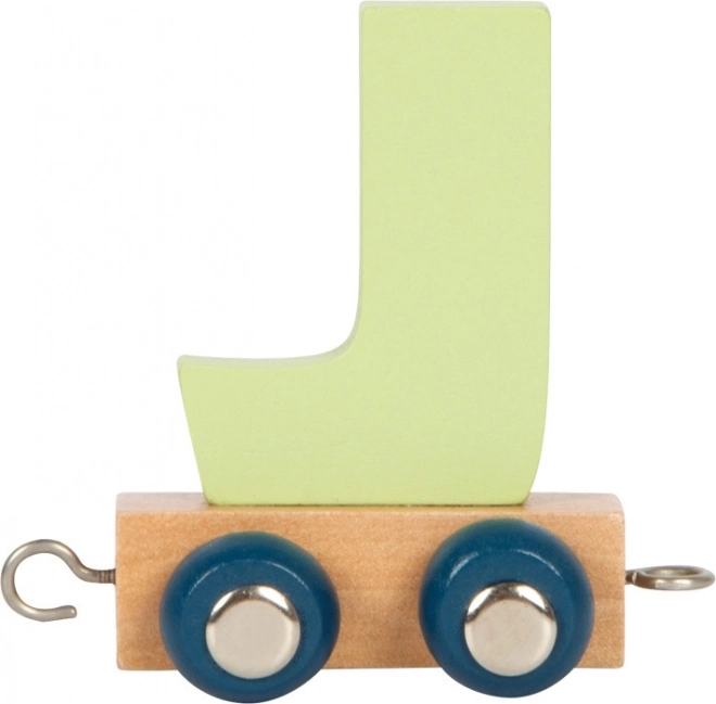 Small Foot Polaire alfabettrein letter J