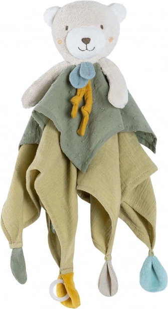 Knuffeldoekje met beertje FehnNatur