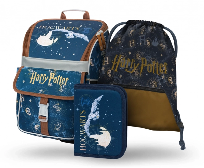 BAAGL 3 SET Zippy Harry Potter Zweinstein: schooltas, etui, zak