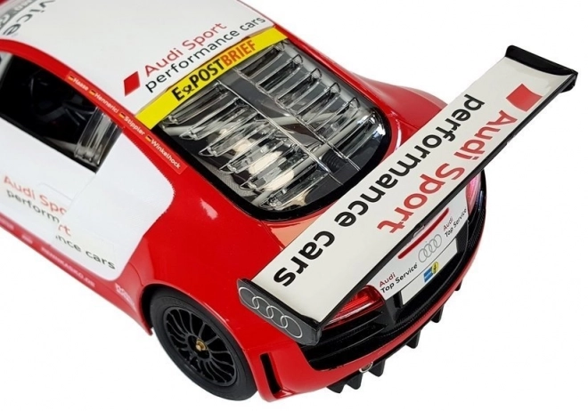Rastar Audi R8 LMS op afstand bestuurbare auto 1:14 wit-rood