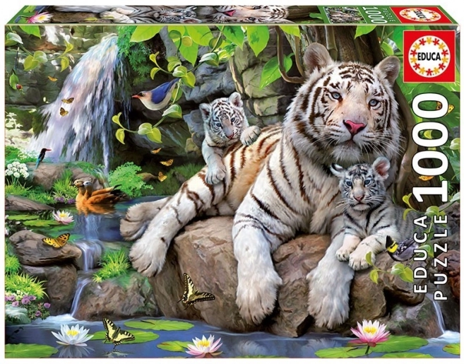 Puzzel Witte Tijgers 1000 stuks