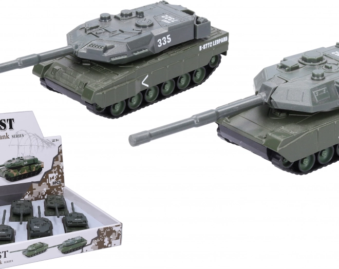 Metalen tank 14,5 cm