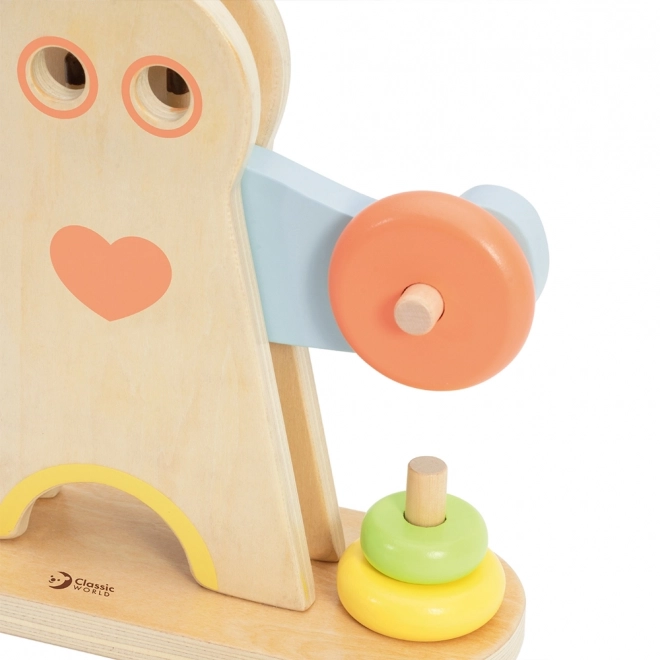 Houten puzzel - Herkules gewichten