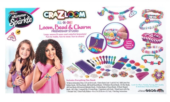 Cra-Z-Loom studio voor het maken van armbanden