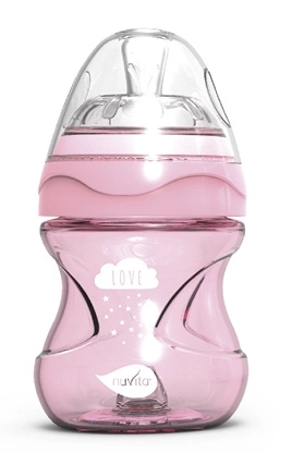 Flesje Cool 150ml, Lichtroze