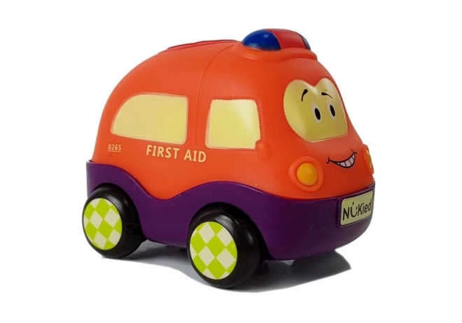 Speelgoedset auto's Politie en Ambulance voor kinderen