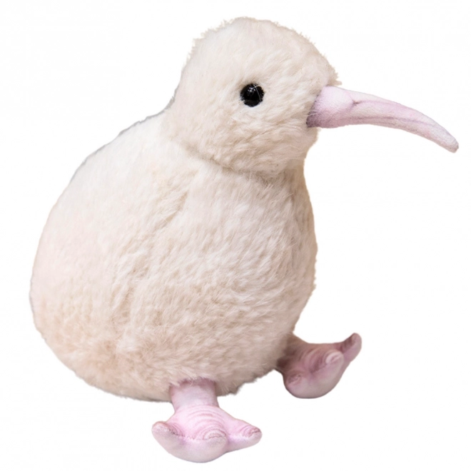 Pluchen vogel Kiwi Wit 21 cm