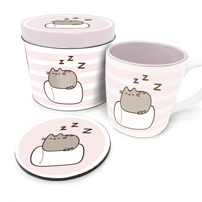 Geschenkset Pusheen blikken doosje