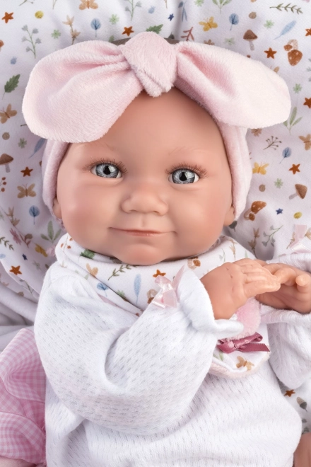 Llorens 73901 NIEUWGEBOREN MEISJE - realistische pop baby met geheel vinyllichaam - 40 cm