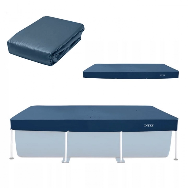 Beschermzeil voor zwembad met frame 2,6 x 1,6 m Intex