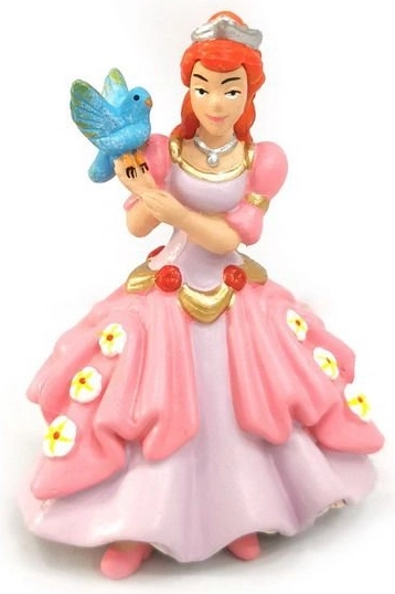 Beeldje prinses met vogeltje