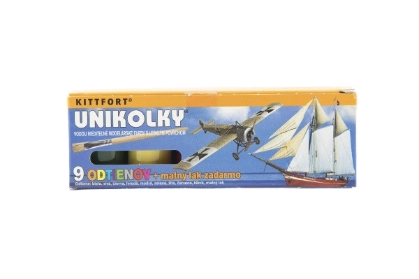 Unikolky modelleerverf set