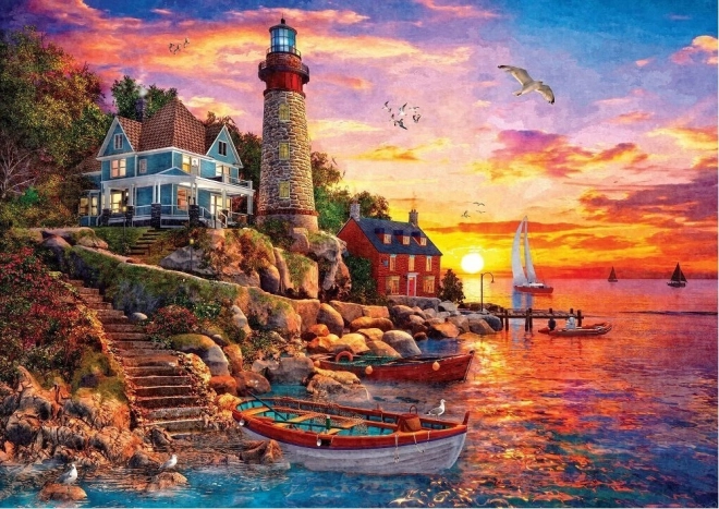 puzzel prachtige zonsondergang 2000 stukjes