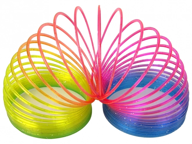 Magische regenboogveer met glitters