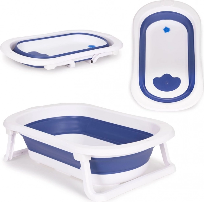ECOTOYS Opvouwbaar badje, blauw