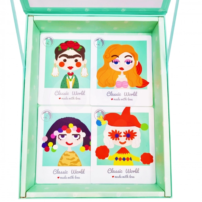 Magnetische puzzel Prinses