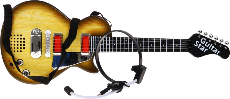 Realistische uitvoering met metalen snaren