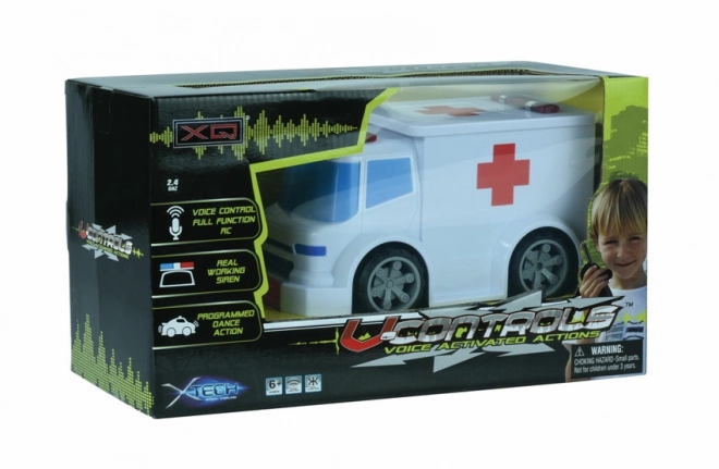 RC ambulance met spraakbesturing 1:24