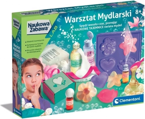 Wetenschappelijke set voor het maken van zeep
