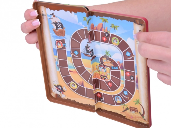 Magnetisch spel Schatzoeken Piraten
