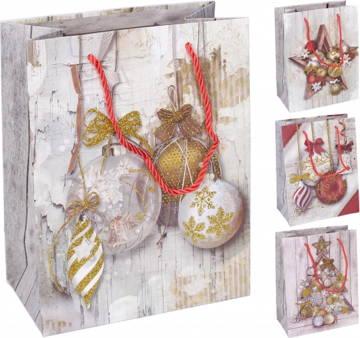Kerstcadeautas klein 23x18x10 cm