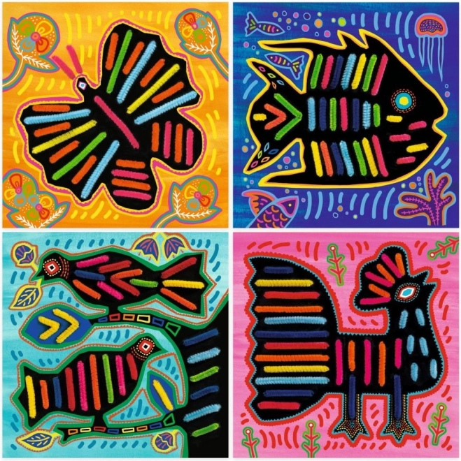 DJECO Creatieve set Kleurrijke Wormen