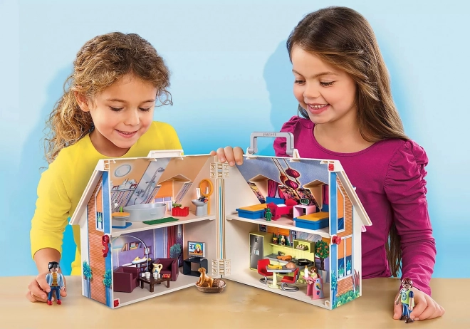 Draagbaar poppenhuis 70985