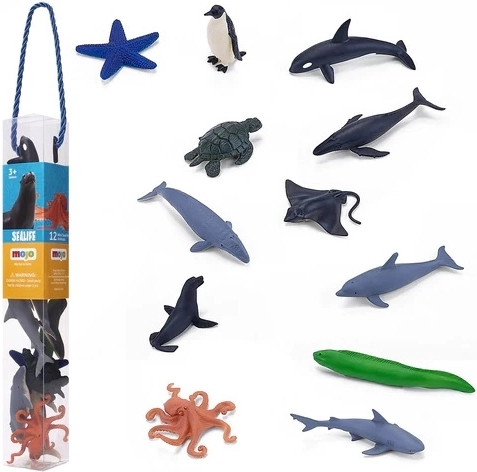 Mojo mini wereld leven in de zee 12 stuks