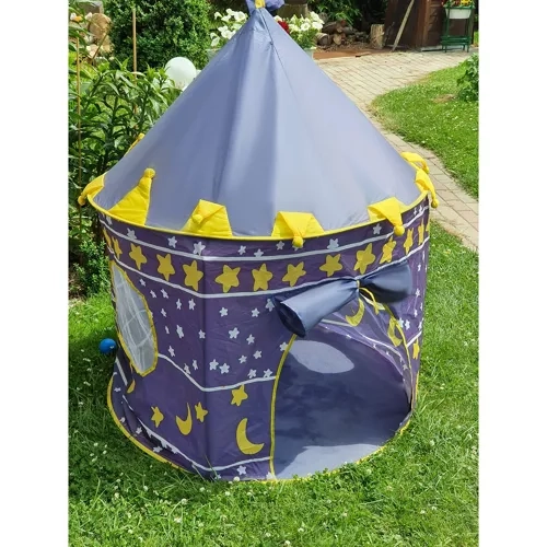 Kindertent blauw 23474