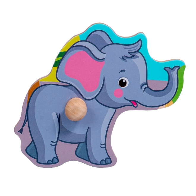 Houten puzzel ZOO