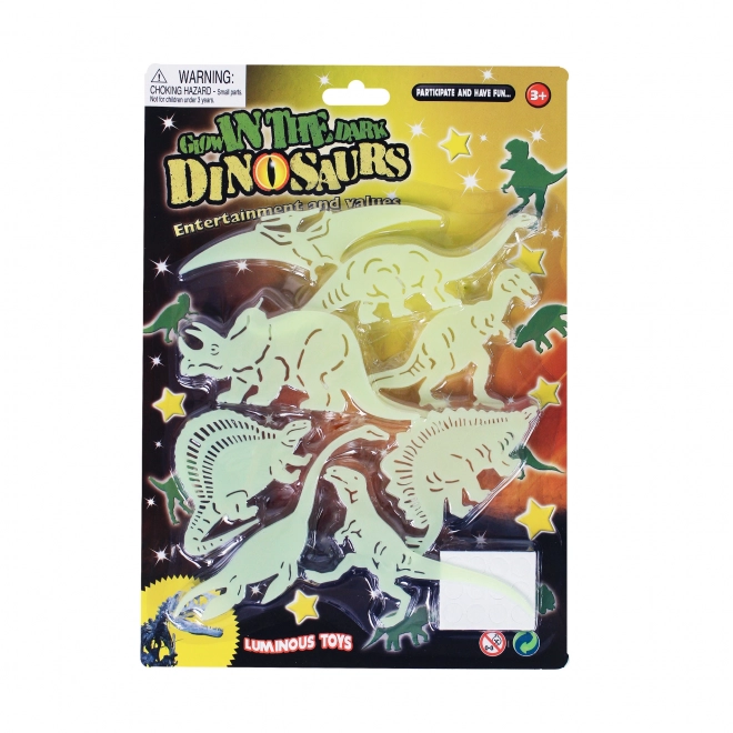 Dinosaurus vormen - licht op in het donker