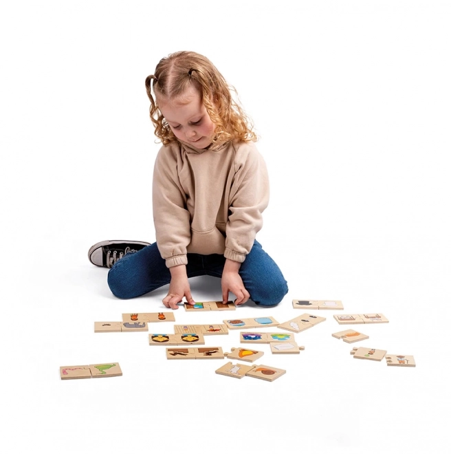 Bigjigs Toys Didactische puzzel Tegenstellingen