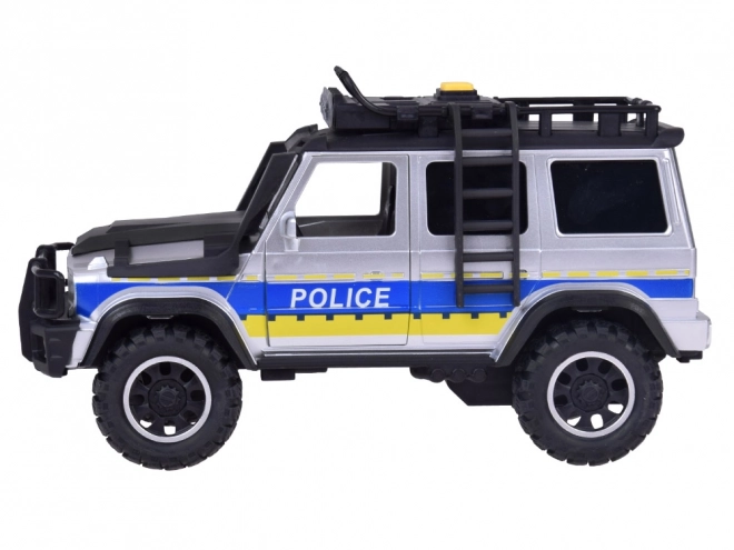 Off-road politieauto met lichten en geluiden