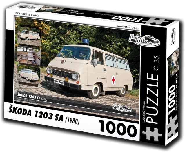 Puzzel Retro-Auto’s Škoda 1203 SA 1000 stukjes