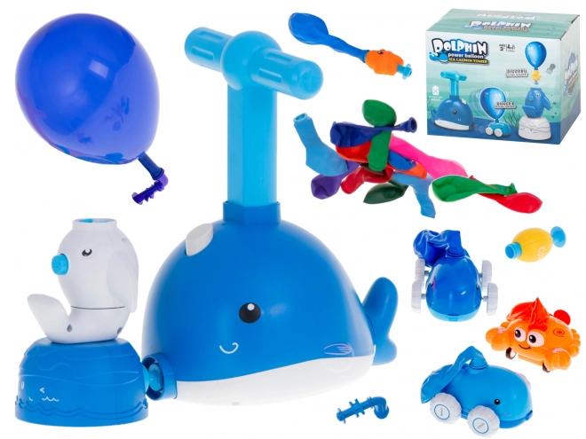 Aerodynamische ballonwerper - dolfijn