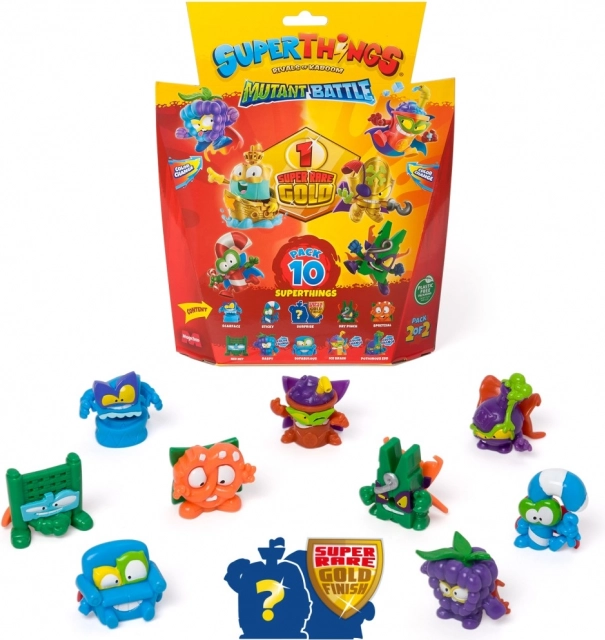 SuperThings Mutant Battle figuurtjes 10 stuks