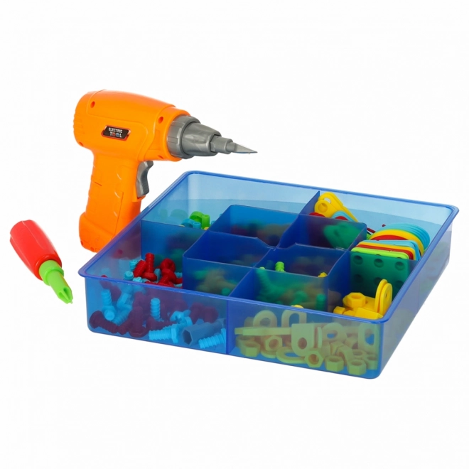 Kunststof Schroefconstructieset - 261 Stukken