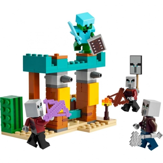 Lego Minecraft Zandpatrouille