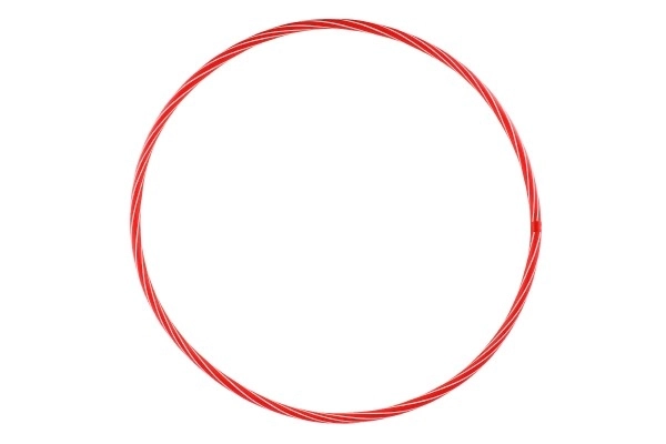 Hoepel Hula hop kunststof diameter 70cm