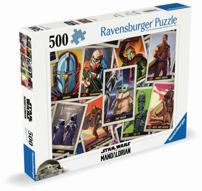 Puzzel Star Wars: The Mandalorian - Baby Yoda 500 stukjes