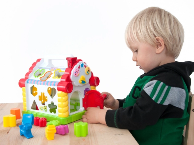 Interactief educatief huisje voor kinderen