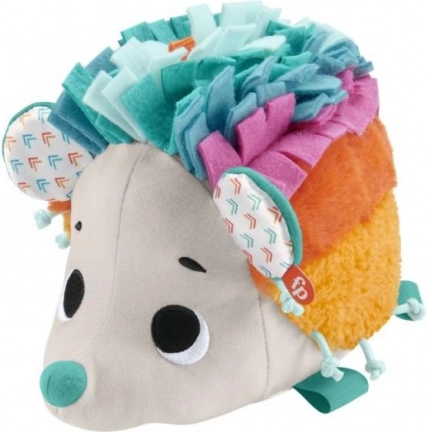 Fisher-Price regenboog-egel – sensorisch knuffelspeelgoed voor baby’s