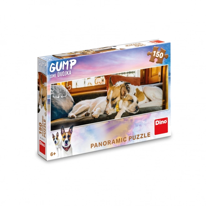 Gump: Wij zijn nummer twee - Op de bank 150 st panoramische puzzel